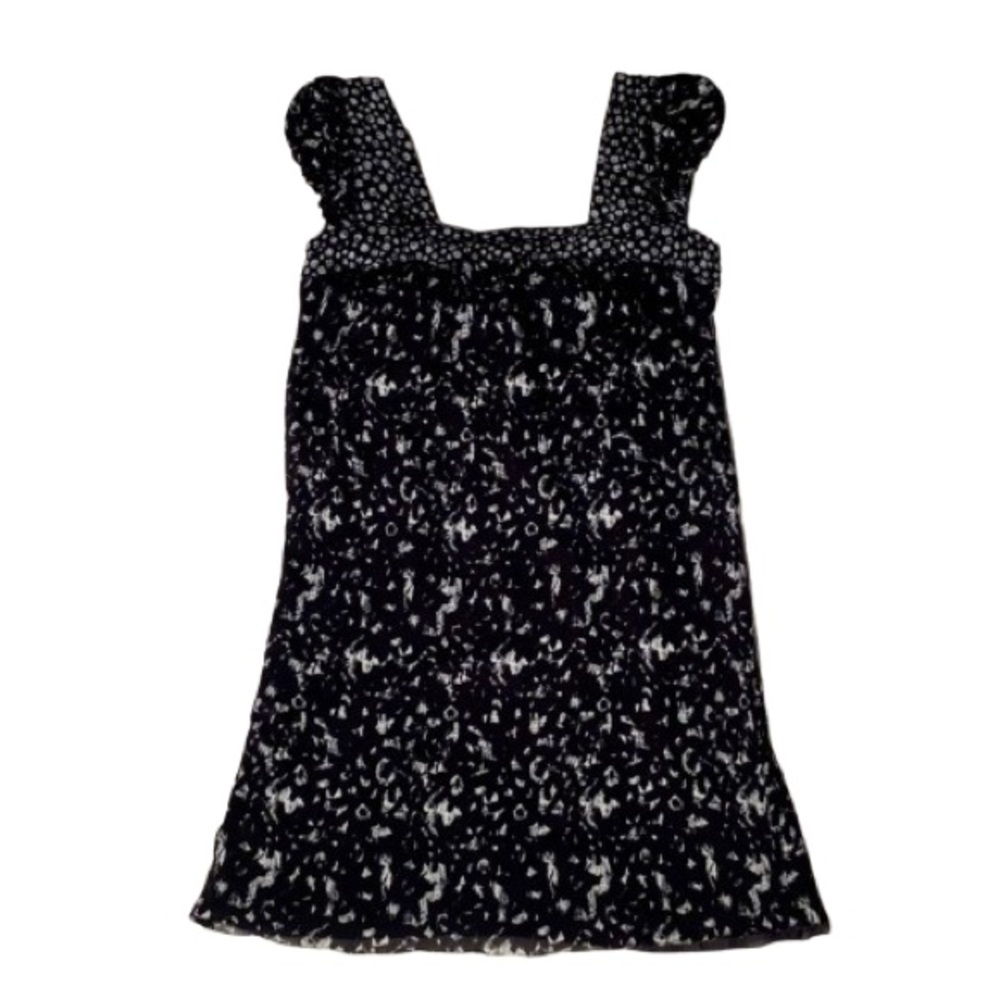 Women’s Black and White Mini Dress